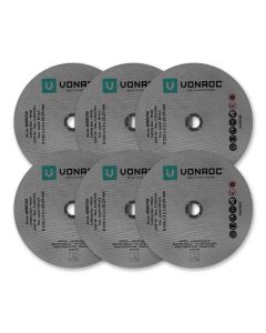 Cutting discs 230mm 6 pcs. - Aluminum Oxide
