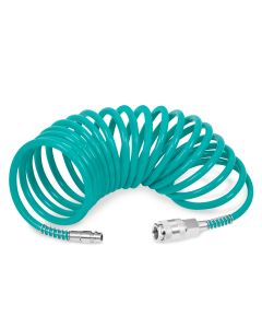 Coiled air hose 5m - 5mm inner diameter, 8mm outer diameter
