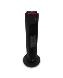 Electric PTC tower fan heater - 2000W - with Wifi - black