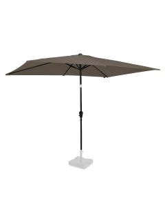 Parasol Rapallo 200x300cm - Umbrella rectangle 38mm Taupe