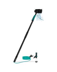 Telescopic wash brush 7.5m - Hybrid alu-carbon