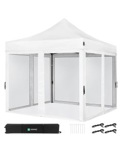 Oxford 420D PVC - White + Anti-insect panel