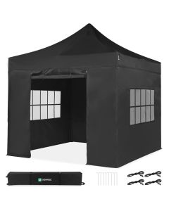 Oxford 420D PVC - Black + Side panels PT802AA_Black