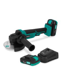 Angle grinder 20V - 125mm set - 2Ah 2 batteries