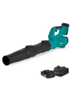 Axial leaf blower 20V - 2x 2.0Ah battery and charger