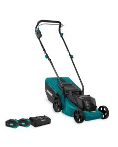 Lawn mower 40V 33cm set - 2x4.0Ah - batteries and dual charger
