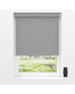 Set electric roller blinds - 60 x 190 - grey